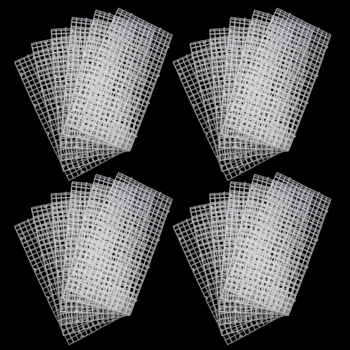 12 Pcs Aquarium Fish Tank Divider Plastic Egg Crate, L – Essentials for Fish - S 24pcs