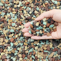 2 lbs Mix Horticultural Succulent Soil,1/4 Inch Pumice Gravel. Decorative Pebbles Lava Rock for Cactus, Bonsai, Orchid, Indoor Plants of Drainage, Ventilation and Root Growth