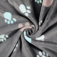 Tegeme 12 Pcs Puppy Blanket for Litter Dog Cat - Dark Gray / 23 x 16 Inch - image 3