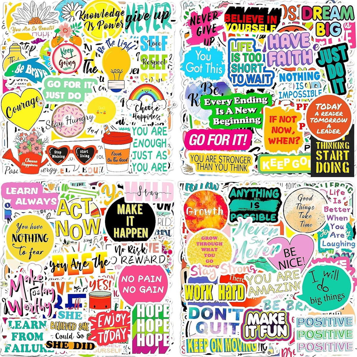 150 Sheets Halloween Stickers for Kids - inspirational style 300pcs