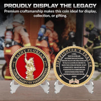 Military Gift Shop Air Force Armed Forces Prayer Coin - St-florian - image 3