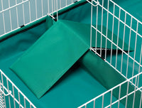 MidWest Homes for Pets Canvas Bottom for Guinea Pig Habitat Model - Green / 18.5"L x 7.0"W x 0.3"H - image 2