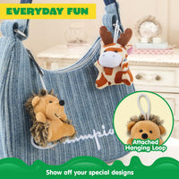 JOYIN 24 Pack Mini Animal Plush Toy Assortment - Safari Animals - image 3