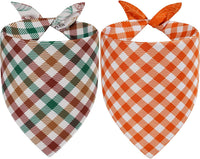 Halloween Dog Bandanas Pink Black XLarge 2PCS - hello fall-pumpkin-26-N / Large - image 2