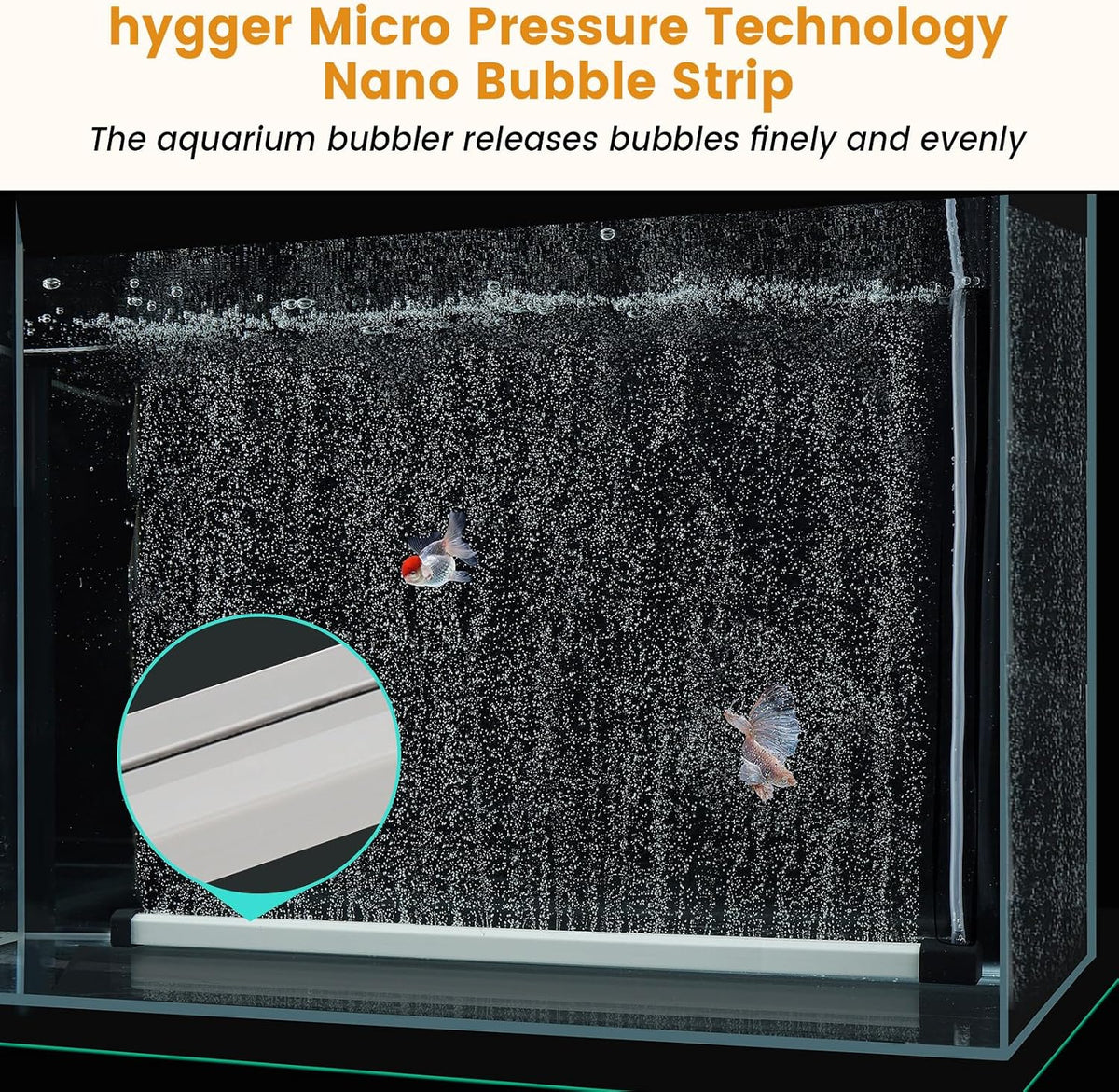 hygger Aquarium Bubble Strip - 13.8 Inch - image 2