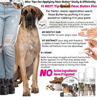 The Blissful Dog Great Dane Unscented Nose Butter - Dog Nose Butter, 1 Ounce