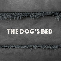 The Dog’s Bed, XXL Grey Fur Memory Foam, Pain Relief: Arthritis, Hip & Elbow Dysplasia, Post Surgery, Lameness, Supportive, Calming, Waterproof, Washable Cover, Veterinary Approved