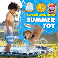 SplashEZ 3-in-1 Splash Pad - Paws & Bones | 69 Inch - image 2