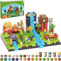 200PCS Magnetic Building Blocks Set - Forest 150PCS 0.98 in Size