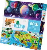 60 pc Above & Below/Earth & Space – Fun for Kids & Family - Earth & Space