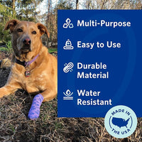 PetFlex No Chew – Flexible Self-Adhering Elastic Bandage for Wound Care – First Aid Wrap for Small Animals Like Dogs, Cats, and Other Pets - 2 inch, 6 Rolls