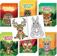 24Pcs Bible Coloring Books Religious Theme DIY Color-in Pages – Fun for Kids & Family - Q-animals Mandala