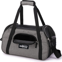 EliteField Soft-Sided Pet Carrier for Cats & Small Dogs – Essentials for Dogs - 21.0"L x 12.0"W x 13.0"H / Charcoal Gray - image 3