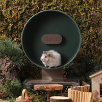 Super‑Silent Hamster Exercise Wheel - 8.7inch / Avocado Green - image 3
