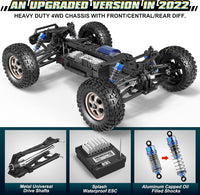 HAIBOXING 2995 RC Truck, 1:12 Scale RC Buggy - Green-black - image 4