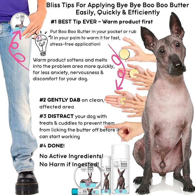 The Blissful Dog Xoloitzcuintli Boo Boo Butter, 8-Ounce
