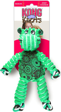 KONG Floppy Knots Rope and Plush Dog Toy - Hippo / Medium/Large - image 3
