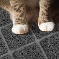 Niubya Premium Cat Litter Mat - Dark Grey / 1 Count (Pack of 1) / 47" x 35" - image 3
