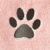 Ritz Premium Embroidered Microfiber Pet Towel, 18" x 28" - Paw Blush / Small (Pack of 3) - image 3
