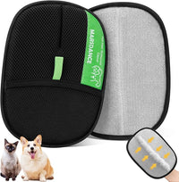 Pet-Hair-Removal-Glove Reusable Electrostatic-Gloves-Pet-Hair-Remover for Furniture, Couch, Carpet,Car Seat Pet-Hair-Remover-Tool for Dogs & Cats Hair Remover Mitt Pet-Double-Sided-Grooming-Glove 1Pcs