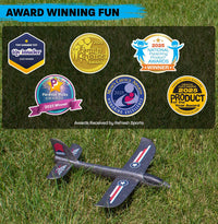 Foam Airplane Toy for Kids, Easy to Throw Glider Plane - 3 Plane Gliders - image 4