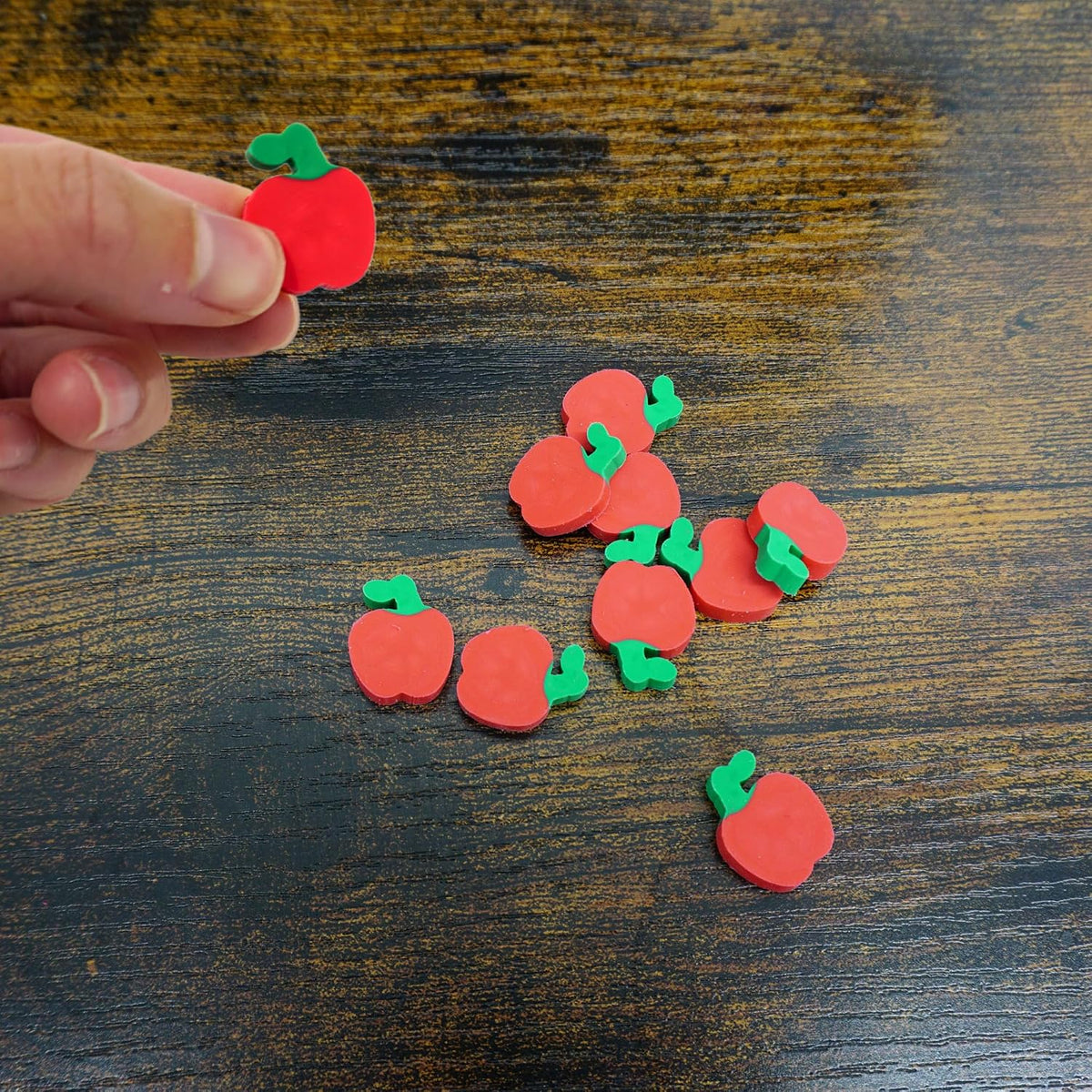 4E's Novelty bulk pack of 144 mini pumpkin erasers for Halloween - view 6