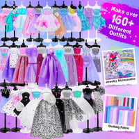 800+Pcs Fashion Designer Kit for Girls - D002 - image 2