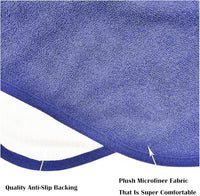Car Seat Cover Protector Front Seats,for Gym Workout,Running,Swimming,Beach and Hiking,Waterproof Sweat Towel Bucket Seat Covers for Cars SUV Trucks (Blue, 2Pcs)