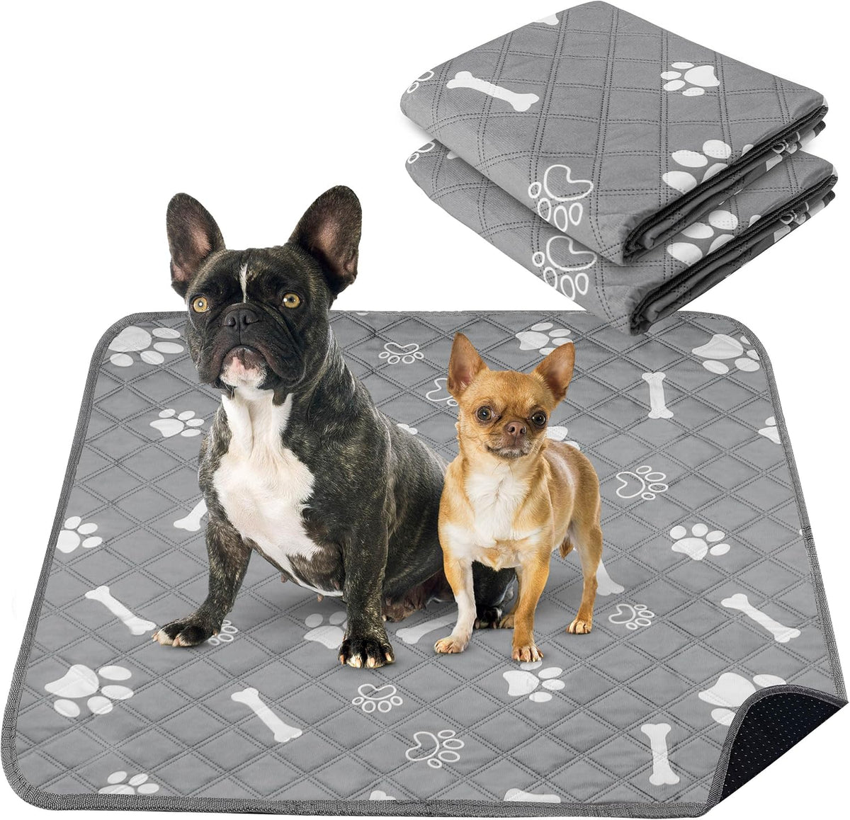 PatiencET Self Warming Cat Bed for Indoor Cats 18'' x 24'' - Gray / 35*41