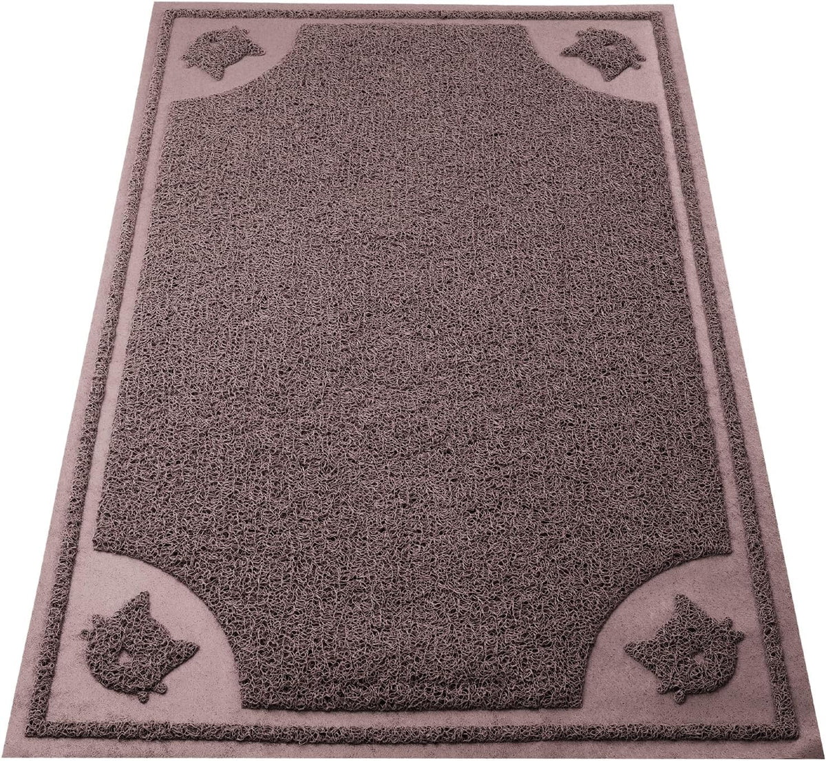Mr. Pen, Large Cat Litter Mat, 23”x 35” - Brown