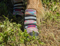 All Weather Neoprene Paw Protector Dog Boots with Reflective Straps - Multicolor / XL - image 2