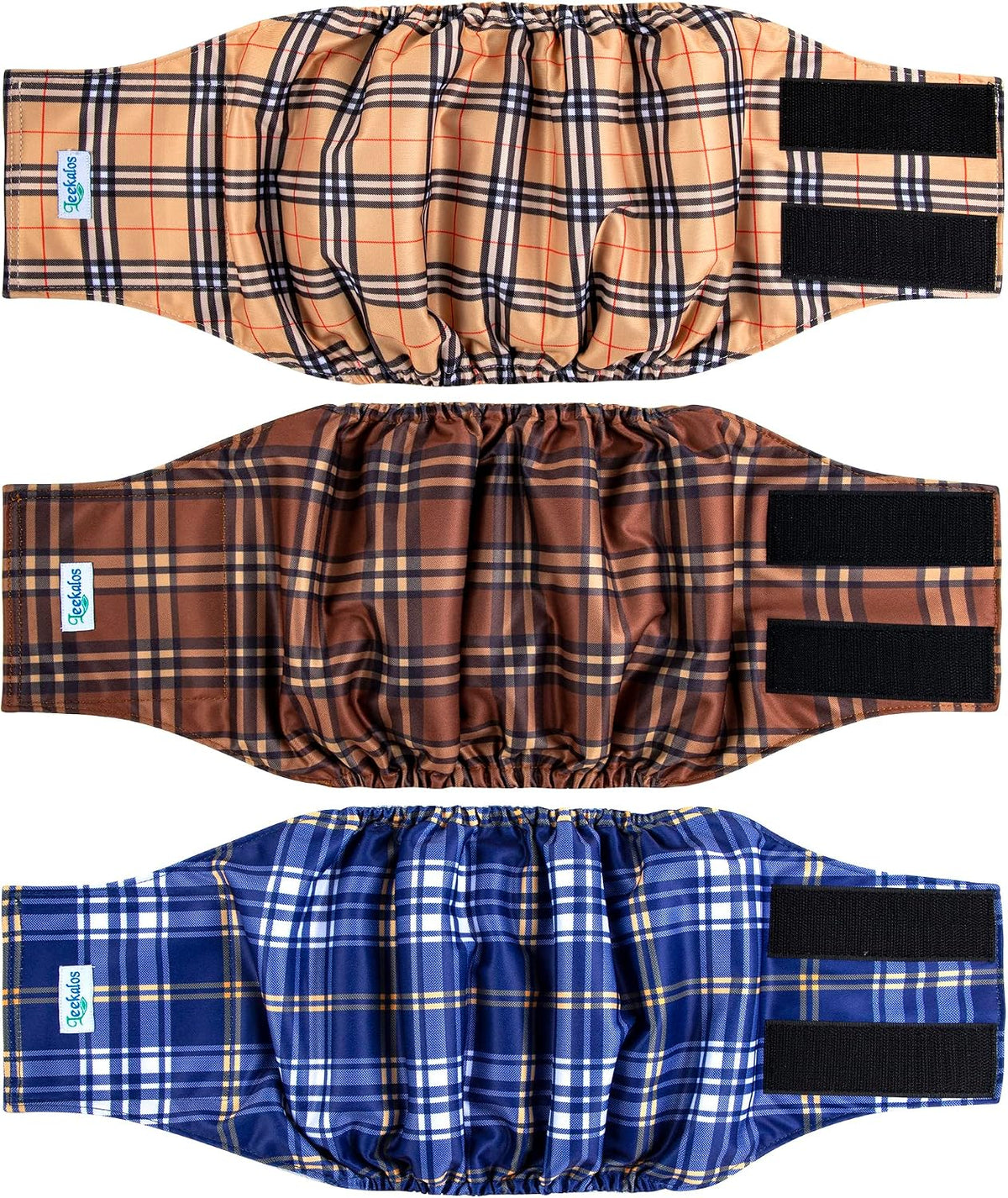Leekalos Male Dog Diapers - XX-Large / Plaid