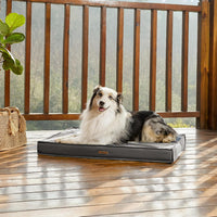 LE SURE Outdoor Waterproof Dog Beds Large Sized - 36"L x 27"W x 3"Th / Grey - image 4