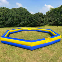 WARSUN 15 ft inflatable gaga ball pit with notched entry and built-in blower - view 5