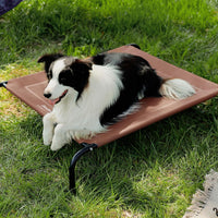 Bedsure Outdoor Elevated Cooling Dog Bed Large Sized Dog - Terracotta / 49"L x 31.5"W x 8"Th - image 3