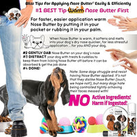 The Blissful Dog Coonhound Unscented Nose Butter, 2-Ounce