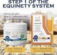 100-Day Supply Horse XL Supplements – Horse Care Weight Gain Supplement W/ 8 Amino Acids - No Soy or Sugar Coat Defense for Horses - Joint Supplement, Equine Supplies & Hoof Supplements