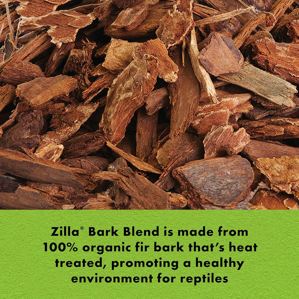 Zilla Reptile Terrarium Bedding, Reptile Substrate, Bark Blend - 24 Quart, 2 Count - image 2