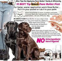 The Blissful Dog Labrador Retriever Nose Butter, Versatile Dog Nose Balm for Dry Nose, Handcrafted Nose Moisturizer, Easy-to-Apply Dog Essentials, Unscented, 2 oz.