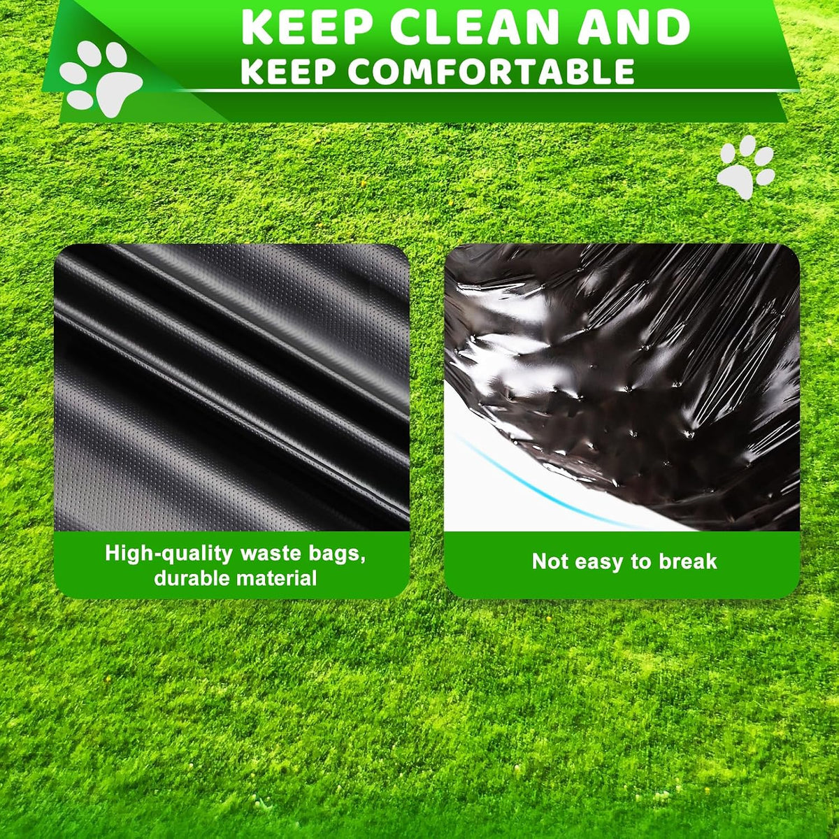Dog Waste Bags - 100 Pcs Dog Poop Bags for 20L Dog Poop Trash Can – Essentials for Dogs - 1 Count (Pack of 200) - image 4