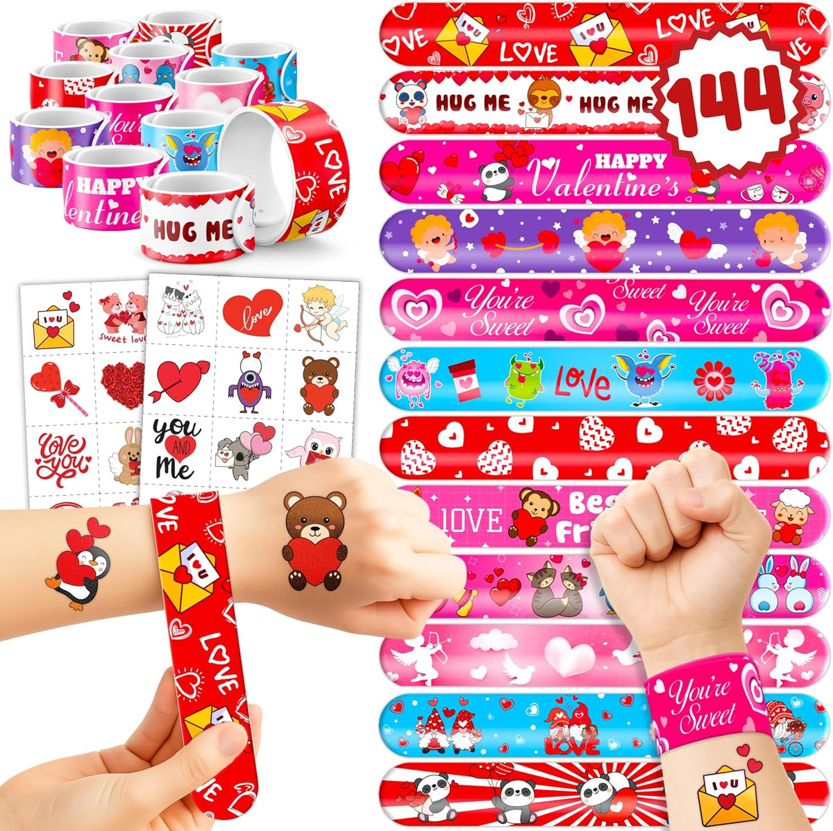 72PCS Space Alien Party Favors - Valentine