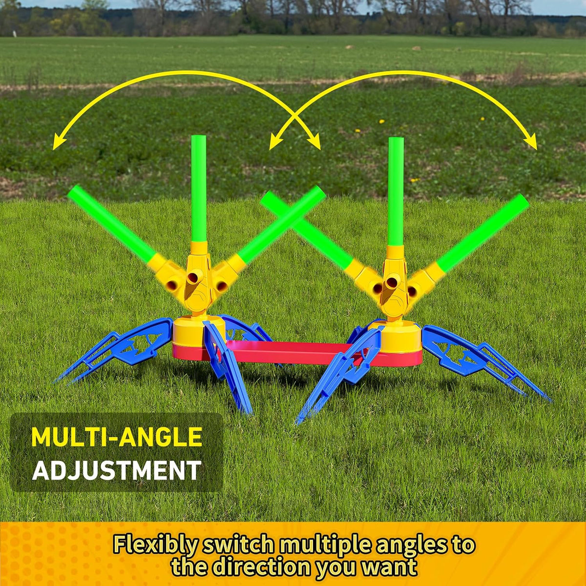 Toy Rocket Launcher for Kids, Outdoor Toys for Kids Ages 4-8 - 10P - image 4