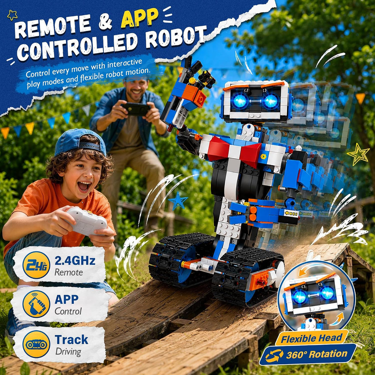 okk Robot Building Kit for Kids Ages 6-12 - image 2