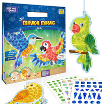 Imagimake Mirror Mosaic, Princess & Unicorn, 10 Templates - 6. Birds