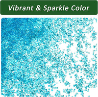 BXI 2.2 Lbs Small Aquarium Substrate Gravel Sand - Blue Glass Sand / 2.2 lbs, 0.04''-0.12''(Mini) - image 3