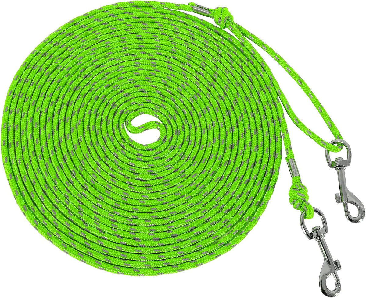 Reflective Cat Leash 50FT Cat Cable Out Escape Proof Walking Leads - 50FT / Green