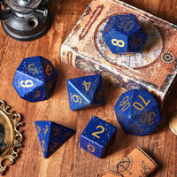 Arrowbash jumbo foam polyhedral dice set of 6 in rainbow colors - view 6