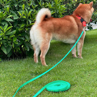 Dog Training Long Leash Waterproof Long Line Heavy Duty Outdoor - 15FT / Dark Green - image 4