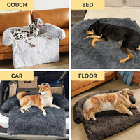 Codi Dog Couch Bed, Sofa Cover Mat - 41.0"L x 37.0"W x 6.0"Th / Dark Grey - image 4