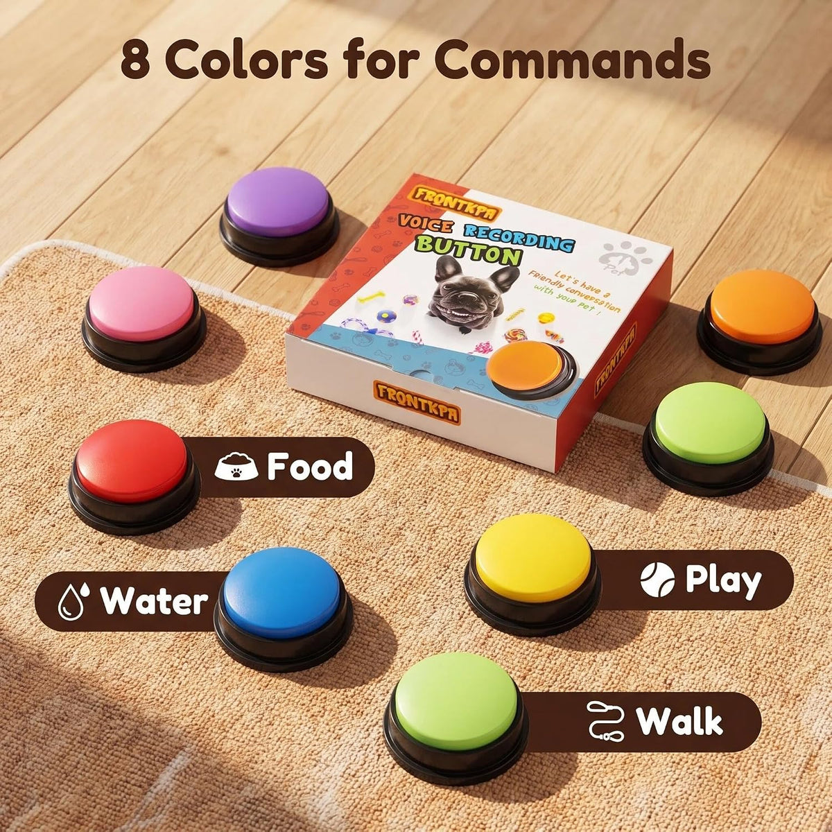 8 Color Voice Recording Button - image 3